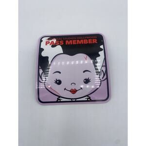~RARE~ Universal Studios Hollywood The Bride of Frankenstein Pass Member Magnet